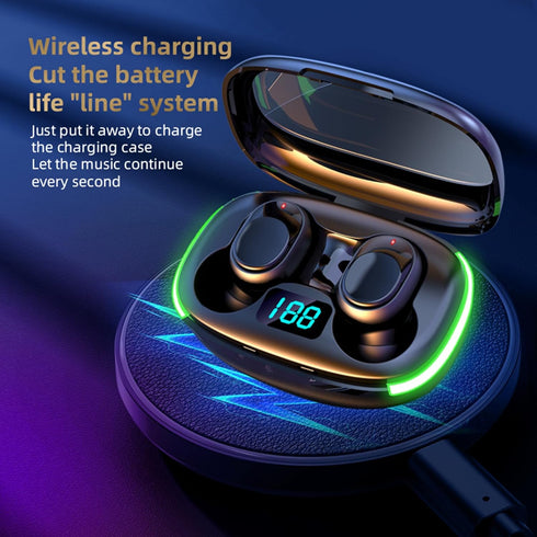 2024 New Version True Wireless Bluetooth Earbuds in-Ear Headphones Headset with Charging Case Compatible with Apple & Android, Dual Connect, Built...