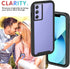 Compatible with Samsung A54 5g Case 360 Degree Full Protection Clear,Samsung Galaxy A54 Phone Case Silicone Support Wireless Charging Shockproof L...