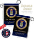 Air Force Proudly Family Burlap Garden Flag - Armed Forces USAF United State American Military Veteran Retire Official - House Decoration Banner Y...