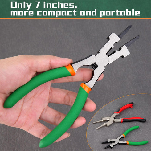 SPEEDWOX 7 Inches Mig Welding Pliers With Measurement Holes Multi-Function Welding Pliers Mig Welder Welding Tools Mig Pliers Welding Equipment We...