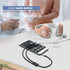 Headphone Splitter,3.5mm Extension Cable Audio Stereo Y Splitter (Hi-Fi Sound), 3.5mm Male to Female Dual Headset Jack Adapter for iPhone Samsung ...