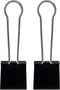 Binder Clips Super Extra Large 2-1/3in Black (2-Pack)...