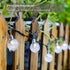 20 LED Crystal Globe Solar String Light Extra-Bright Outdoor Lights with 8 Lighting Modes Waterproof Solar Powered Patio Hanging Light for Garden ...