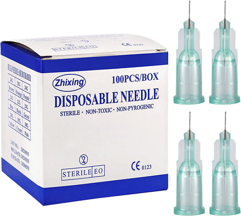 100pcs 32 Ga 4mm/0.15in Laboratory Tools Individually Sealed...