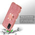 nancheng for Samsung Galaxy A03S case Glitter Luxury Cute Silicone TPU Phone Case for Women Girls with Kickstand, Bling Diamond Rhinestone Bumper ...