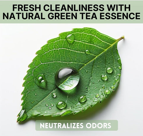 Hypoallergenic Laundry Soap Bar with Green Tea for Sensitive Skin - 3Pcs...