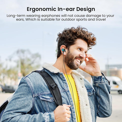 Rayleigh USB C Headphones with Microphone 3 Pack, Wired Earbuds with Heavy Bass, Type C Earphones with Noise Isolating, Compatible with iPad, Andr...