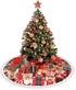 Christmas Time Nutcracker Sweet Christmas Tree Skirt Gorgeous Edge Tassel Lace for 30" Xmas Ornaments Decoration...