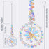 Crystal Flower Suncatcher, Window Hanging Sun Catcher Ornament Rainbow Maker Indoor Outdoor Garden Patio Decor (Crystal AB)...
