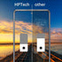 HPTech (2 Pack) Privacy Screen Protector Designed for Samsung Galaxy S20 FE, A53, A52, A51 Anti-Spy Tempered Glass, Anti Scratch, Bubble Free...