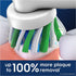 Oral-B Pro Cross Action Electric Toothbrush Head, X-Shape and Angled Bristles for Deeper Plaque Removal, Pack of 8 Toothbrush Heads, White...