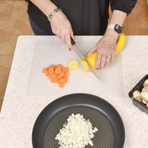 Kitchen Cutting Board | Flexible Chopping Mats | Food Safety | Hanging Hole for Easy Drying |12x15” Size | Set of 6...