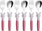 ANNOVA Kids Silverware Set 6 Pieces - Childrens Flatware Stainless Steel (6FS, Rabbit)...