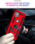 Military Grade Drop Impact for Moto One 5G Ace Case Motorola One 5G Ace G 5G Case 360 Metal Rotating Ring Kickstand Holder Armor Heavy Duty Shockp...