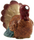 Pacific Giftware Turkey and Pilgrim Magnetic Ceramic Thanksgiving Salt and Pepper Shakers...
