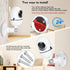 Baby Monitor Mount for HelloBaby HB65/HB40/HB6550/HB66/HB6339/HB6081/HB6550 Pro, ANMEATE SM935E, Adjustable Baby Monitor Wall Mount with Perfect V...