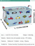 FANKANG Storage Basket,Nursery Hamper Canvas Laundry Basket Foldable with Waterproof PE Coating Storage, Office, Bedroom, Clothes,Toys (Rec-Car)...
