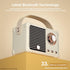 Retro Bluetooth Speaker,Wireless Vintage Small Speaker with Stereo Sound,Hands-free Call,400mA Battery,TF Card, Aux Line,Water-Proof For iOS Andro...
