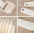 Lamoutor 2Pcs Lattice Roller Cutter Pastry Cutter Roller DIY Baking Tool for Dought Cookie Pie Pizza Bread Pastry...