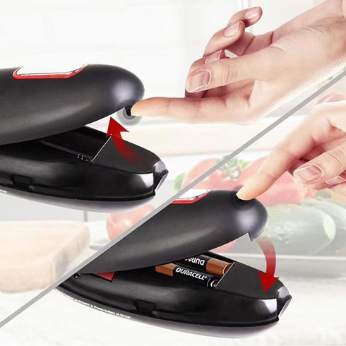 Electric can opener,Battery Operated Can Opener for Seniors and Arthritis,Automatic electric can opener, Electric Can Openers for Kitchen, Portabl...