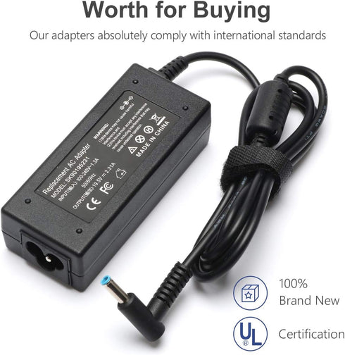 45W Laptop Charger Compatible with HP 17 inch Laptop 17-AK 17-AR 17-BS 17-by 17-CA 17-CN 17-ak013dx 17-by1053dx 17-by0021dx Power Adapter...
