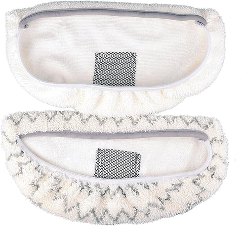Washable Microfiber Mop Pads Replacement for Bissell Powerfresh 1940 Series Steam Mop (2 Packs)...
