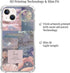Celestial Collage Case Star Zodiac Cover for iPhone 13, Blue Aesthetic Celestial Collage Case for Girls Boys Women Men, Unique Trendy TPU Bumper C...
