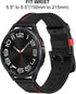 TRUMiRR Band for Galaxy Watch 6 Classic/Watch 5 Pro 45mm / Watch 7 FE 6 5 4 40mm 44mm / Watch4 Classic, 20mm Double Color Genuine Leather Watchban...