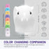 Lumipets Remote Control Silicone Night Light for Kids - Elephant Design with 9 Soft Colors & Sleep Timer - Rechargeable, Battery-Operated Lamp for...