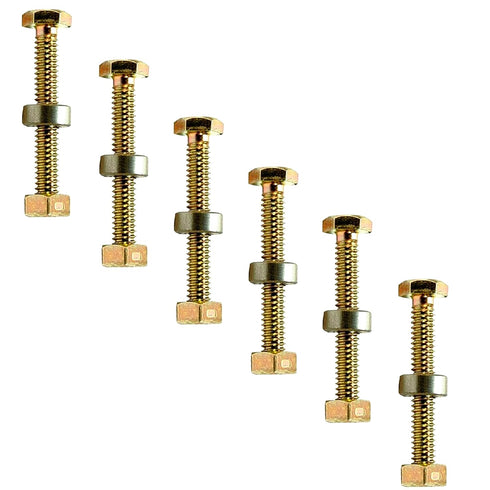 6-Pack 1501216MA Shear Pin Bolt Kits Compatible with Murray AYP Craftsman 1501216 9524MA 301172 722130 301172MA Snow Throwers Snowblower...