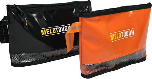 MELOTOUGH 12 inch Zipper Tool Pouch, Multipurpose Small Tool Bag Carry Case For Small Tools - Storage Pouches, Accessories for all your need orgai...