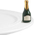 Nora Fleming Hand-Painted mini: champagne calibrations (champagne bottle) A94...