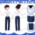 Geyoga 14 Pcs Doll Clothes and Accessories for 11.5 Inch Girl Doll Accessories Doll Denim Cotton Doll Cloth Doll Pants Shoes Casual Wear Clothes O...
