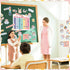 SATINIOR 85 Pcs Boho Calendar Bulletin Board Set Rainbow Classroom Bulletin Board with Month Weather Chart Ctp Calendar Seasons and Days of The We...