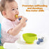 2 Pcs Toddler Utensils Forks and spoons set, Stainless Steel Childrens Silverware for Safe flatware Metal Kids Cutlery set with Round Handle, BPA ...
