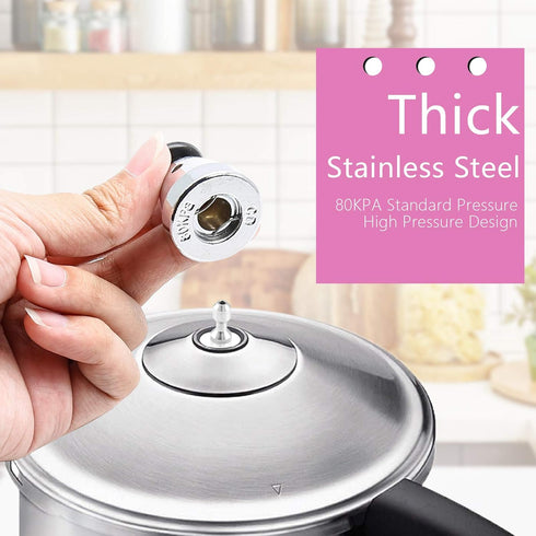 2PCS Universal Pressure Cooker Relief Jigger Valve with Exhaust Rod, Safe and Anti-blocking, Regulator Weight Pressure Control 80KPA...