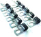 The Stop Shop Brake Line Clip Set for 3/16" tube. Pack of 10. Steel with Rubber Insulation...
