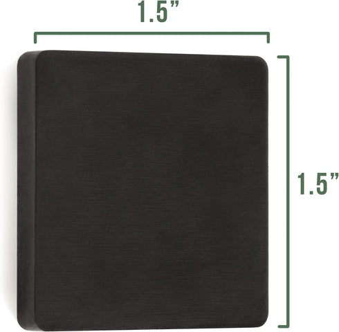 Non-Slip Cutting Board Feet, Set of 8, Anti-Skid Silicone Pads, Heat Resistant Trivets, Non-Adhesive Squares, Countertop Surface Protection, Small...