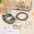 Fashewelry 200pcs 304 Stainless Steel Round Beads Flat Round Spacer Beads 6mm Metal Loose Beads for DIY Beading Bracelet Necklace Jewelry Making H...