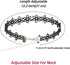 K&Q 40PCS Black Classic Gothic lace Velvet Pendant Necklace Chain Henna Chokers Necklaces Metal pendant necklace for Women...