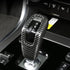 New Interior Trim Center Gear Shift Knob Cover Accessories for Land Range Rover Sport Evoque Discovery Sport 2020 2021 2022 2023 (Carbon Fiber Pri...