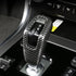 Sport Gear Shift Knob Overlay Trim for Land Rover Discovery Sport Range Rover Sport Evoque 2020 2021 2022 2023 (Carbon Fiber Style)...