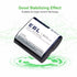 EBL CR-P2 Batteries, 6V 1400mAh Lithium Photo Battery Replaces 223A DL223A EL223AP...