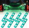 Xprite Green LED Truck Bed Light Kits with On/Off Switch, for Pickup Exterior Interior Lights Strips, Footwells, Running Boards, Cargo, Under Car,...