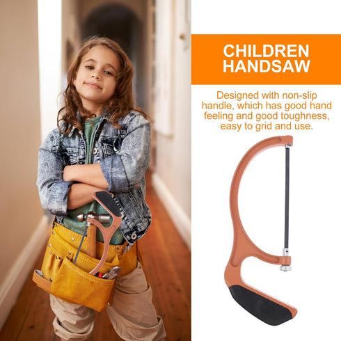 Uonlytech 1 Set Mini Saw Hand Saw Hacksaw for Metal Children Mini Hacksaw Mini Diy Handsaw Kids Diy Hacksaw Kid Woodworking Hacksaw Woodworking Ha...
