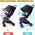 Little World Mosquito Net for Stroller Mosquito Net and Sunshade for Stroller Sun Protection Baby Mosquito Net Mesh Net Cover for Infant...