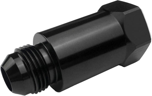Inline Roll Over Check Valve 6AN Female to 6 AN Male In-line Fuel Cell Rollover Vent Valve Aluminum Adapter Fittings...