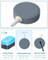 Pawfly Aquarium Air Stone Disc Bubbler 1.5 inch, Oxygen Diffuser Airstone for Nano Air Pumps Fish Tanks Buckets Small Ponds and DWC Reservoirs, 4 ...