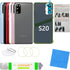 Galaxy S20 Rear Back Glass Cover Replacement with All The Adhesive+Pre-Installed Camera Lens+Installation Manual+Repair Tools for Samsung Galaxy S...