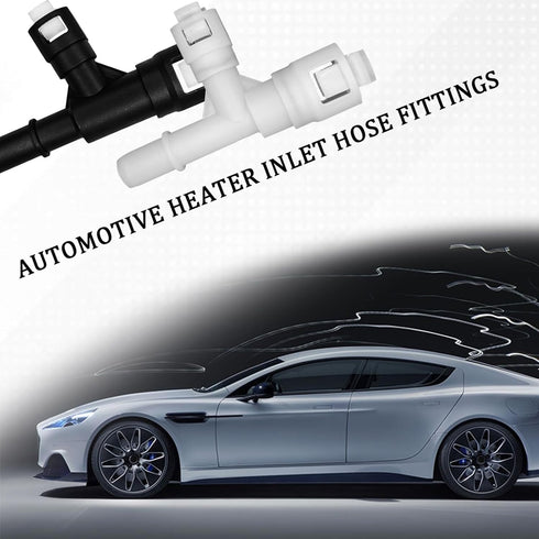 2 PCS Car Heater Hose Fitting, T-connector Three-way Cooling Water Pipe Joint, Heater Inlet Hose Fitting Replacement OEM#15055343 15055342, Compat...